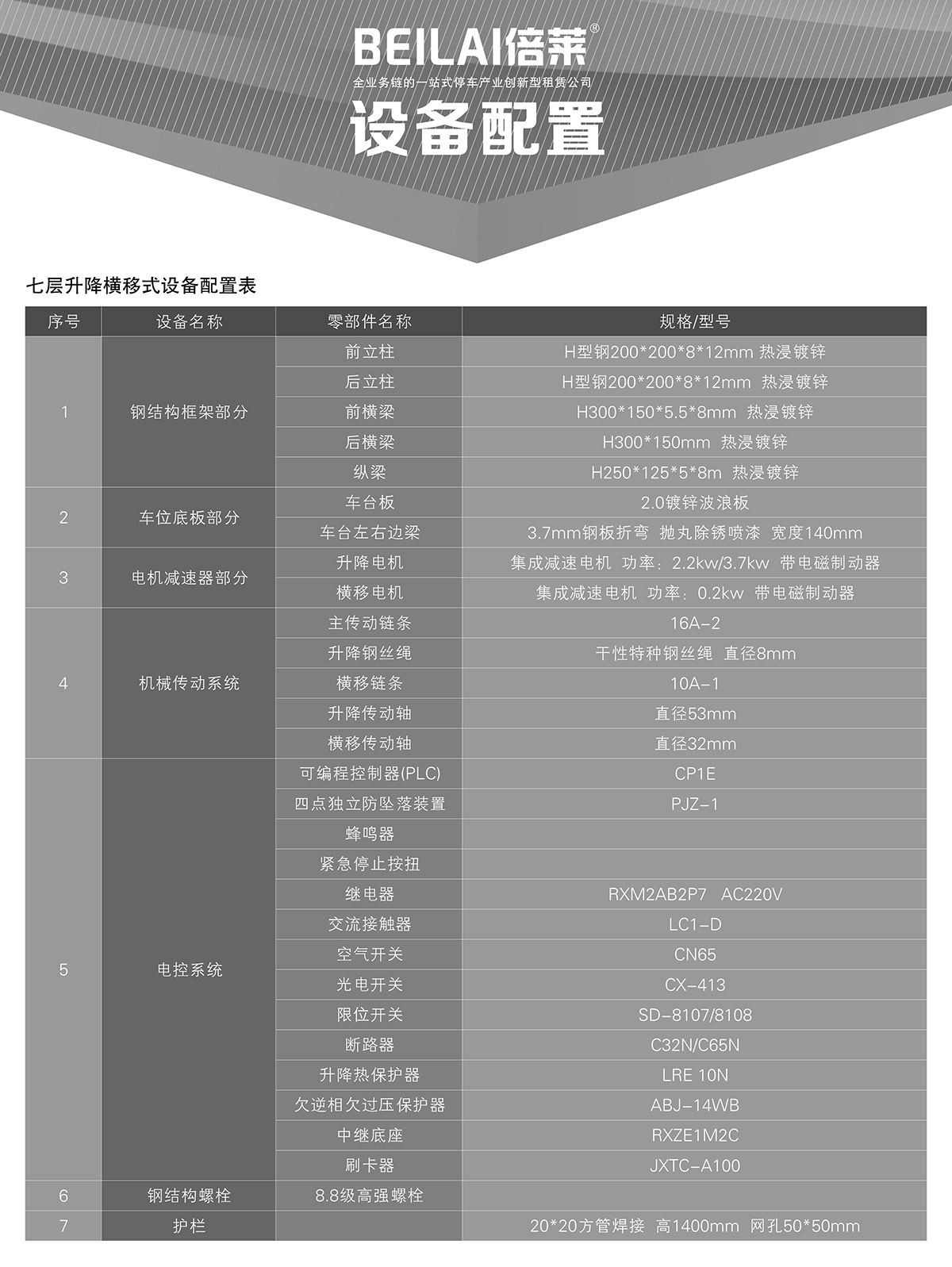 立体停车PSH7七层升降横移机械停车设备设备配置.jpg